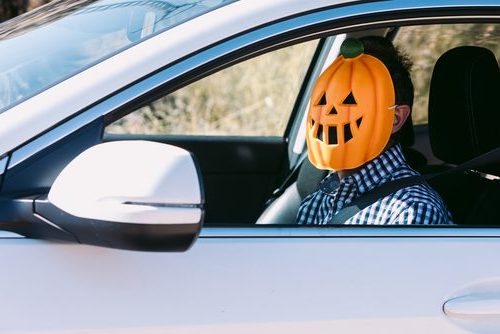 distracted driving halloween