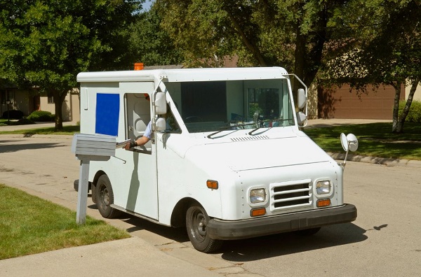 Car Accident with Postal Truck