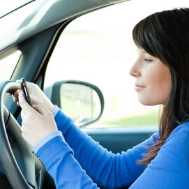 the most distracted drivers